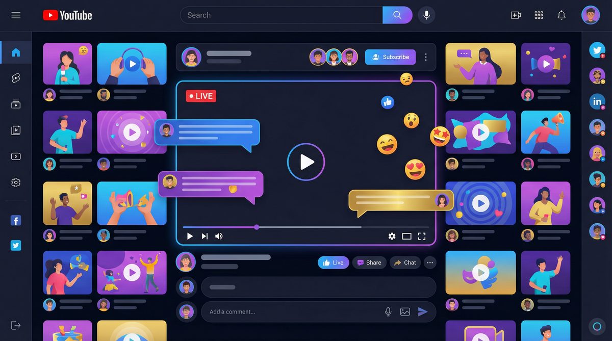 抖音风视频社区直播互动