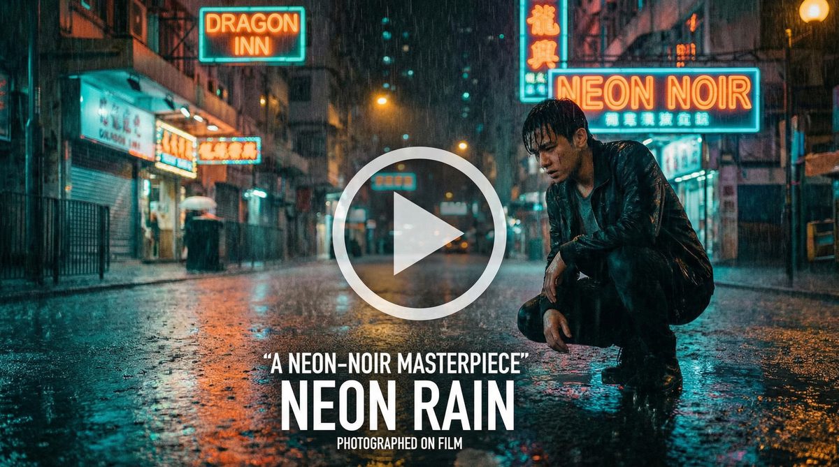 抖音风精选视频-都市霓虹影像